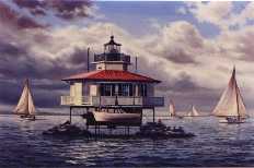 Rendering of the Choptank River Lighthouse